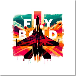 Fighter jets Posters and Art